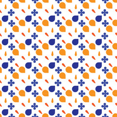 Seamless Geometric and Organic Shape Patterns