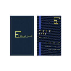 Luxury business card template Business Card Template Design Abstract Modern Icon Color for Presentation of Simple Business Card