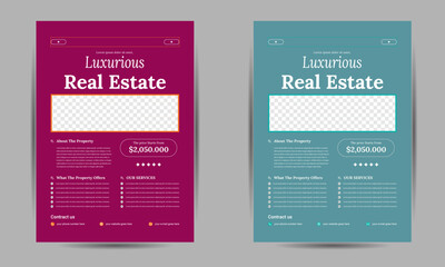 Business card design for company and business etc.Brochure design with two colour variation.