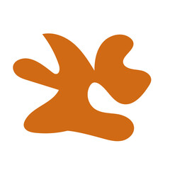 Abstracts shape autumn colours vector 