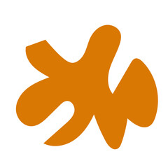 Abstracts shape autumn colours vector 