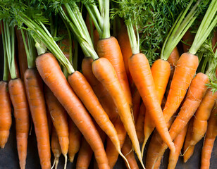 Full frame shot of carrots
