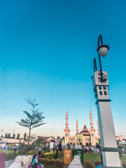 mosque and minaret