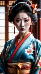 girl in kimono