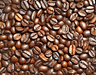 Full frame shot of coffee beans - Powered by Adobe