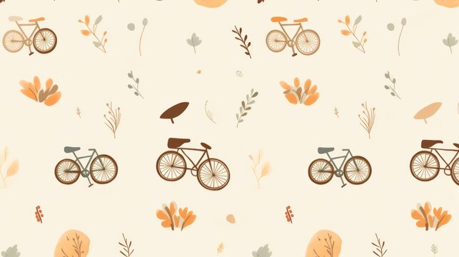  a picture of bicycles as a texture background