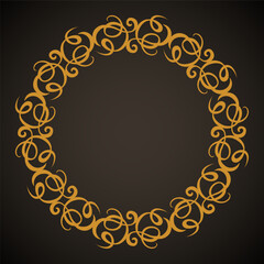 Vignette. Vector drawing