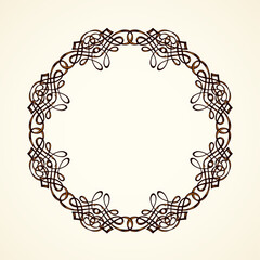 Vignette. Vector drawing