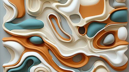 An abstract and colorful liquid pattern, creating a visually appealing and modern design with a marble-like texture