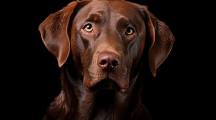 Brown dog UHD wallpaper