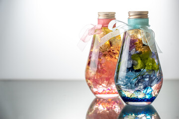 ハーバリウムの写真素材