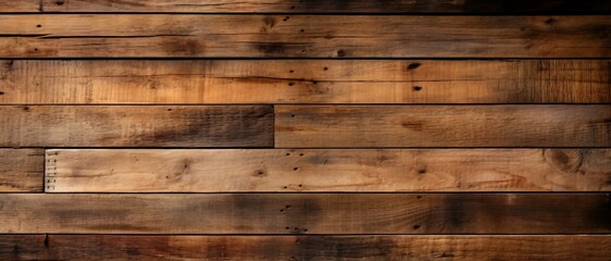 Naklejka premium Reclaimed Pallet Boards texture background, a wood grain texture , can be used for printed materials like brochures, flyers, business cards. 