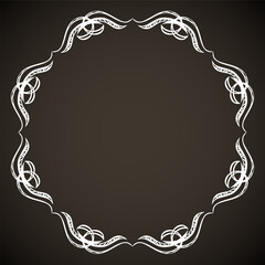 Vignette. Vector drawing