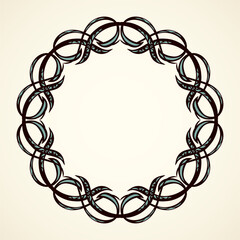 Vignette. Vector drawing