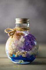 ハーバリウムの写真素材