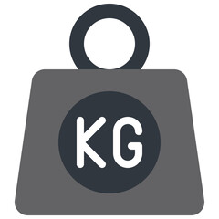 Kilogram Measure Weight Icon