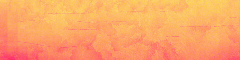 Orange panorama background banner, with copy space for text or your images