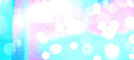 Blue widescreen bokeh background for seasonal, holidays, celebrations and various design works