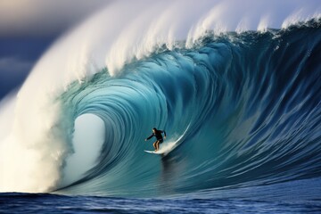 surfing the wave