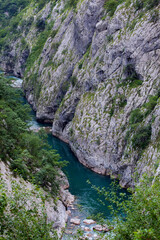 View to Moraca canyon, Montenegro