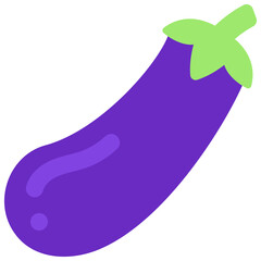 Aubergine Fruit Icon