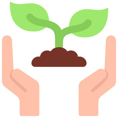 Give Plant Growth Icon