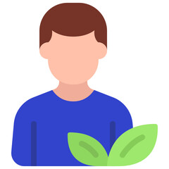 Male Vegetarian Avatar Icon