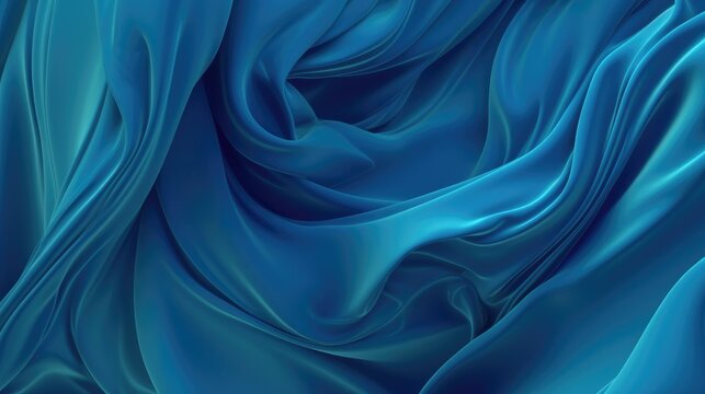 Turquoise Silk Satin Luxury Bedsheet background backdrop gutai, layered mesh, curves, poured, abstract, wavy, deep, sea, ocean wallpaper, azure, bluetiful, cornflower, dodger baby blue, textile bed
