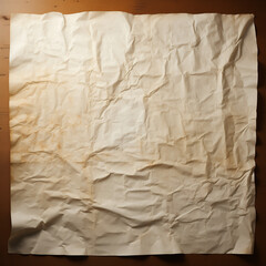 Obraz premium A frontal view of tea-stained paper, captivating with its traditional patterns and delicate folds