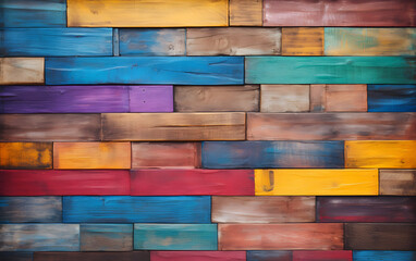 Colored wall, abstraction, wood wall, office space, office wall