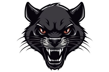 Tasmanian devil icon on white background 