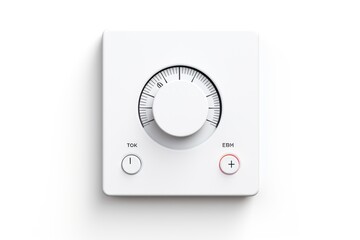 Thermostat icon on white background 