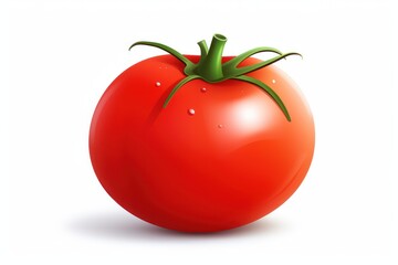 Tomato icon on white background