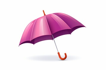 Umbrella icon on white background 