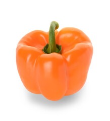 Fresh bell pepper isolated on white background