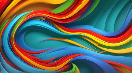 Gradation abstract background photos red blue green yellow