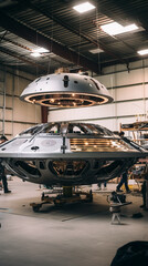 UFO Being Built, Top Secret Project