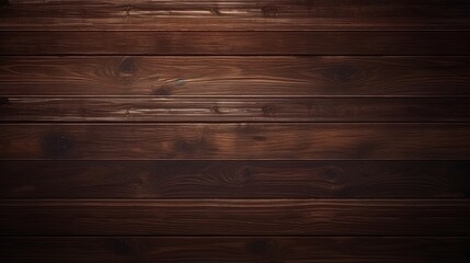 Naklejka premium Exquisite and dark wooden background, emphasizing warmth and style