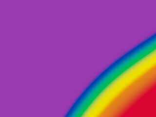 Blurred gradient rainbow color. LGBTQ+ background.