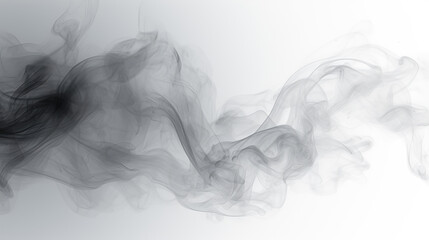 Fototapeta premium Abstract background scene of back and white colored smoke clouds.