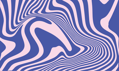 Collection of Abstract Horizontal Backgrounds Featuring Liquid Effects, Waves, Swirls, and Spin Patterns. Psychedelic Vector Design, Distorted Textures Embracing the Y2K, 60s, and 70s Aesthetic Styles