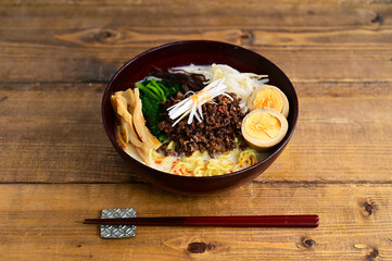 豆乳坦々ラーメン