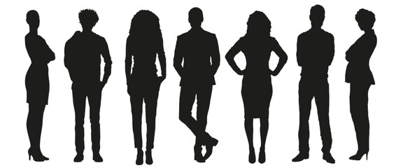 People silhouettes 106
