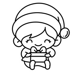 boy at christmas,boy cartoon