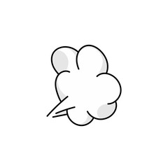 explosion cartoon simple bomb comic