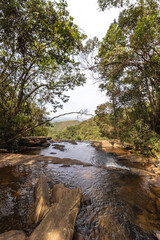 paisagem natural na cidade de Rio Acima, Estado de Minas Gerais, Brasil