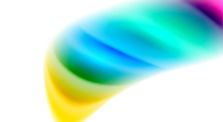 Color mixing liquid rainbow shape background