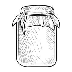 jars handdrawn illustration