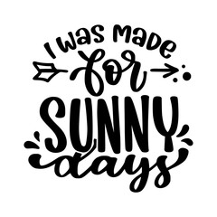 Summer Lettering Quotes and Phrases For Printable Posters, Cards, Tote Bags Or T-Shirt Design. Funny Summer Sayings