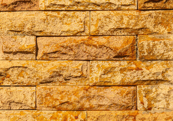 Background Sandstone patterned walls in my house.
